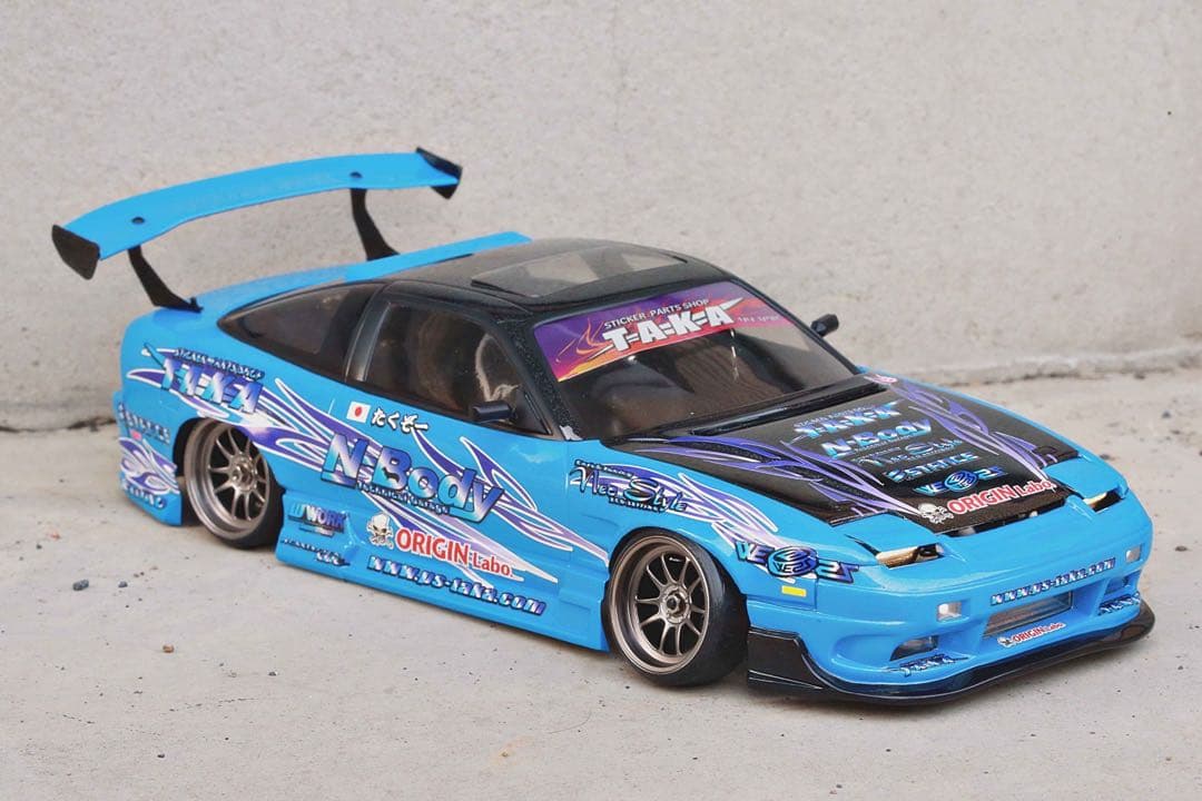 PandoraRC 180sx オリジンエアロ