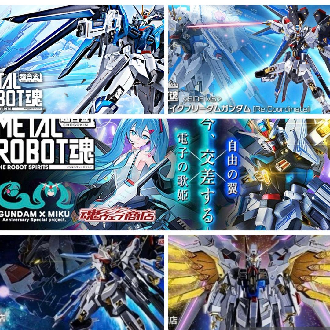 メタルロボット魂 ガンダムSEED 5点セット