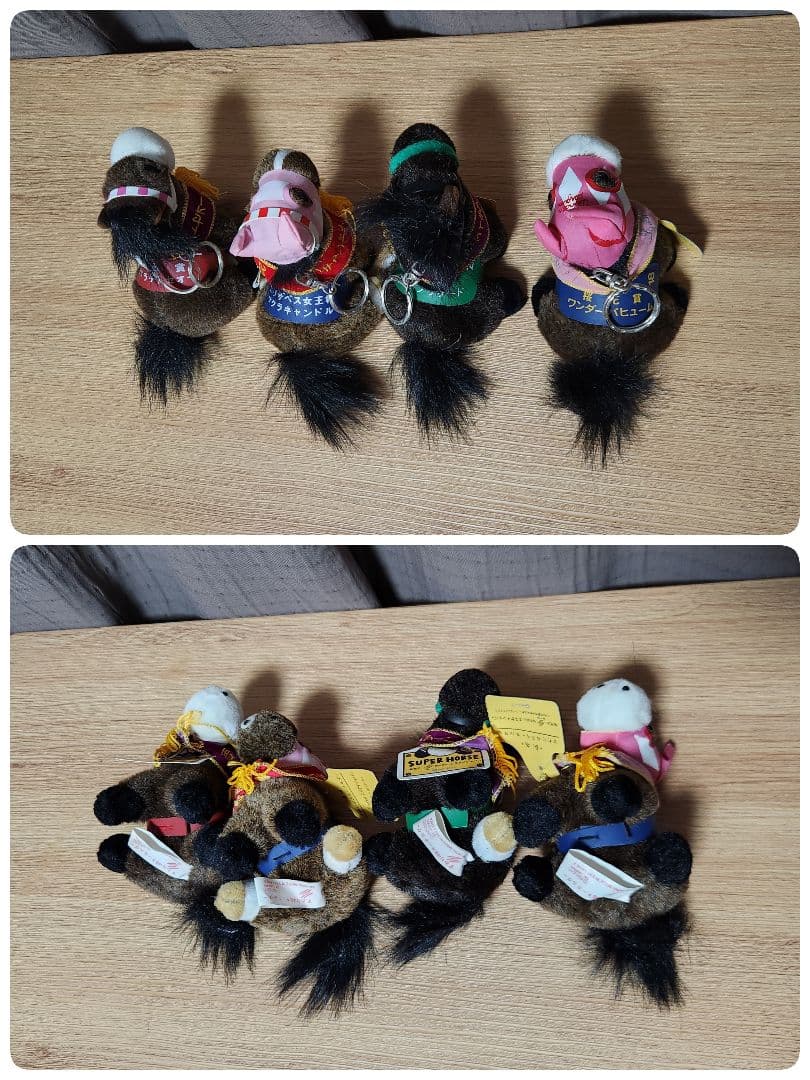 競走馬 ぬいぐるみセット 競馬 サラブレッド クリスマス