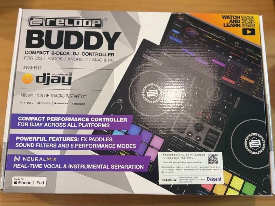Reloop Buddy DJコントローラー【超美品】