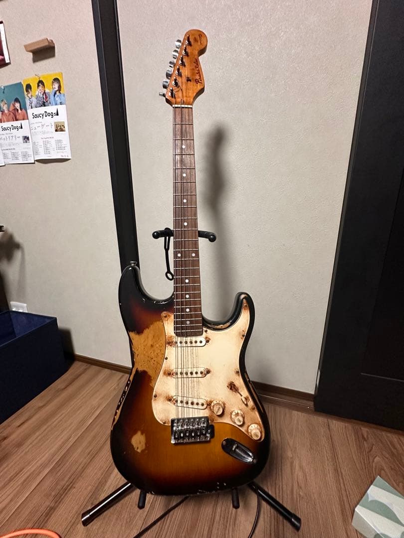 ギター pirates relic by georarms stratocaster