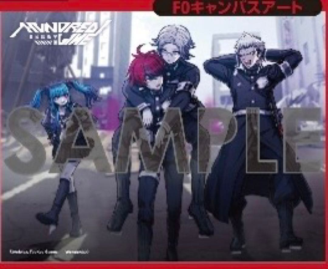 HUNDRED LINE WonderGOO 特典 キャンバスアート