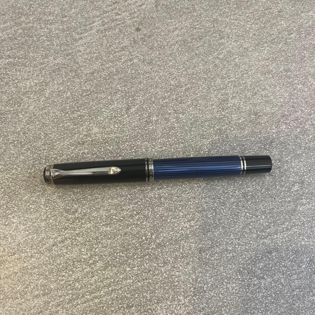 ペリカン スーベレーン M805 万年筆 ブルーストライプ