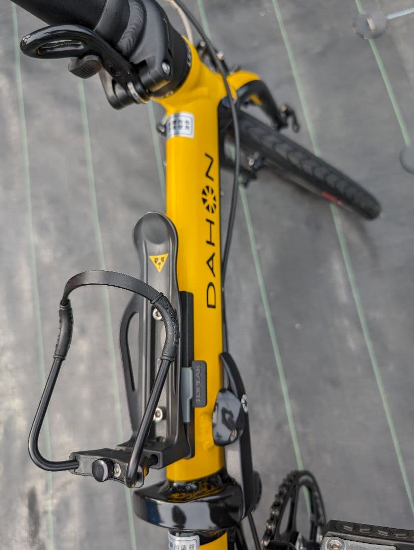 DAHON ダホン K3 3スピート◆折り畳み自転車◆黄色◆試乗のみ極美品！