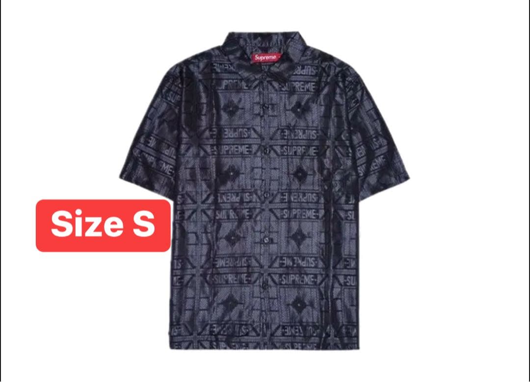 ウェア・シャツ Supreme Tray Jacquard S/S Shirt \