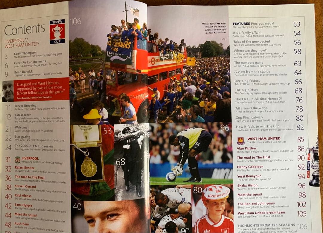 第125回FA Cup決勝 Liverpool vs West Ham Utd