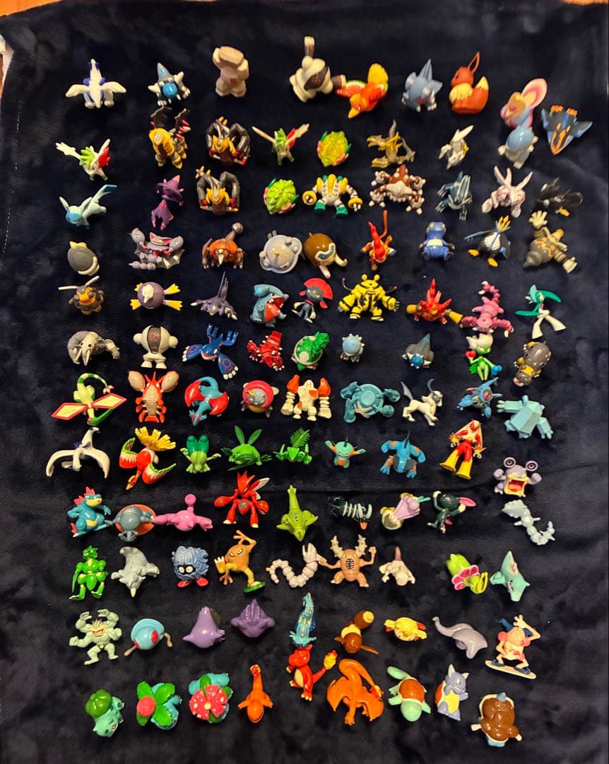 ポケットモンスター モンコレ97体セット＋指人形セット【初期絶版・希少品多数‼️】