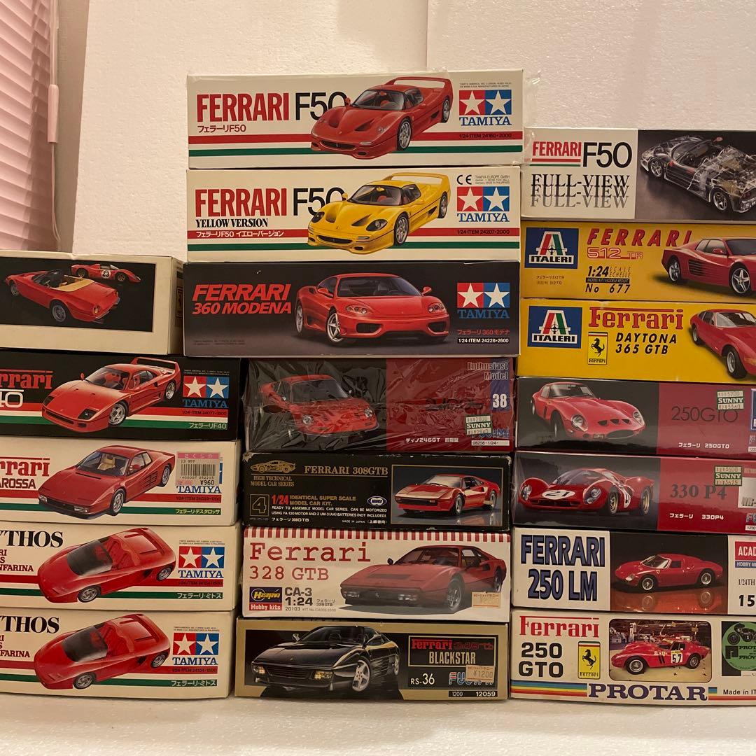 の*ぶ様 Ferrari 1／24プラモデルセット