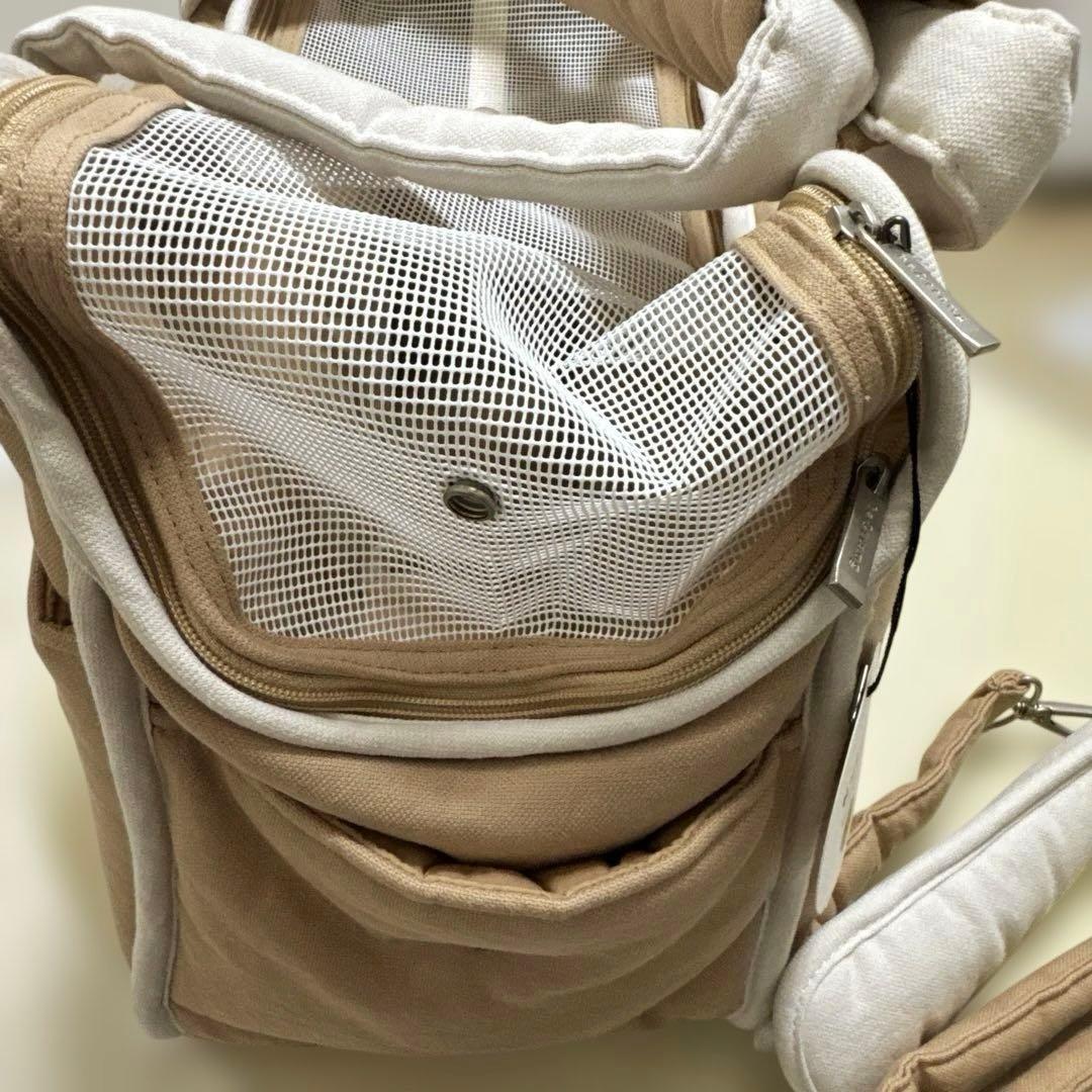 【ba&tang】ラインソフトキャリーバッグ　Ｍサイズ