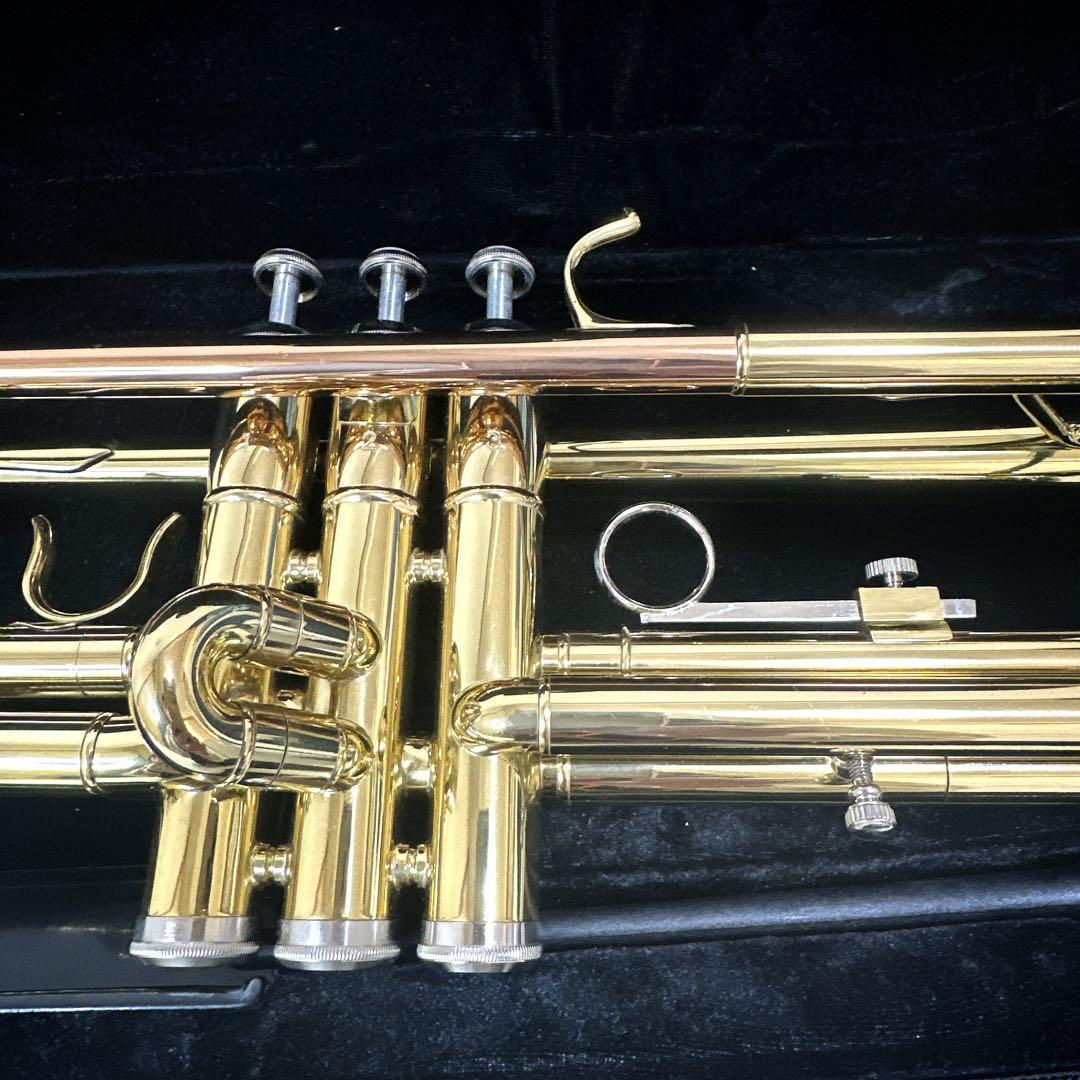 ソレイユ Soleil トランペット ゴールド マウスピースセミハードケース付き