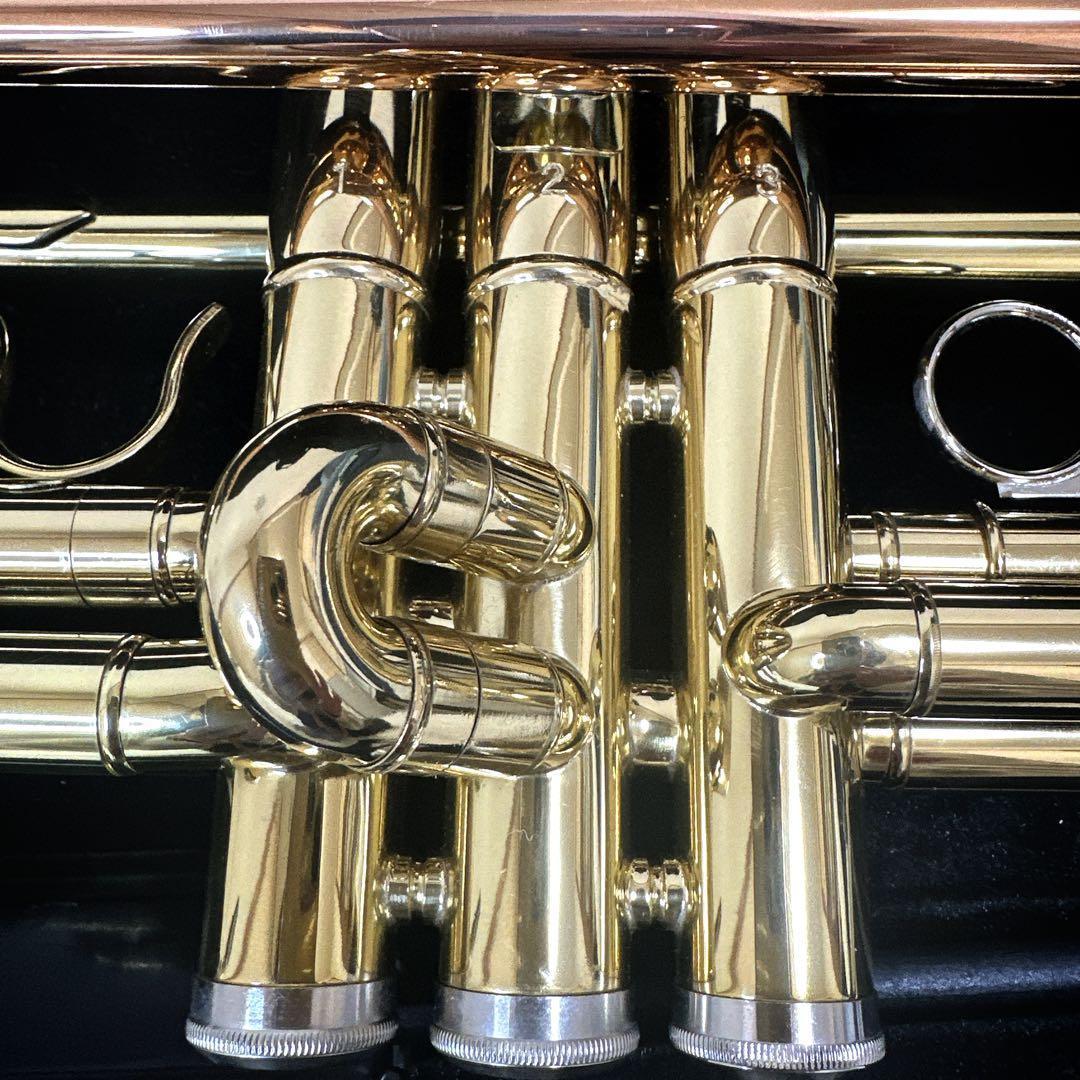 ソレイユ Soleil トランペット ゴールド マウスピースセミハードケース付き