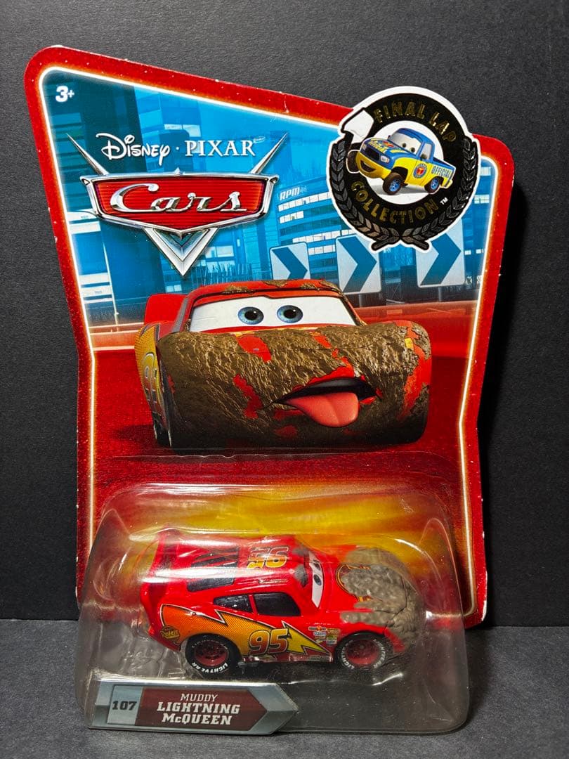 muddy マックィーン　マックイーン　泥　カーズ ミニカー