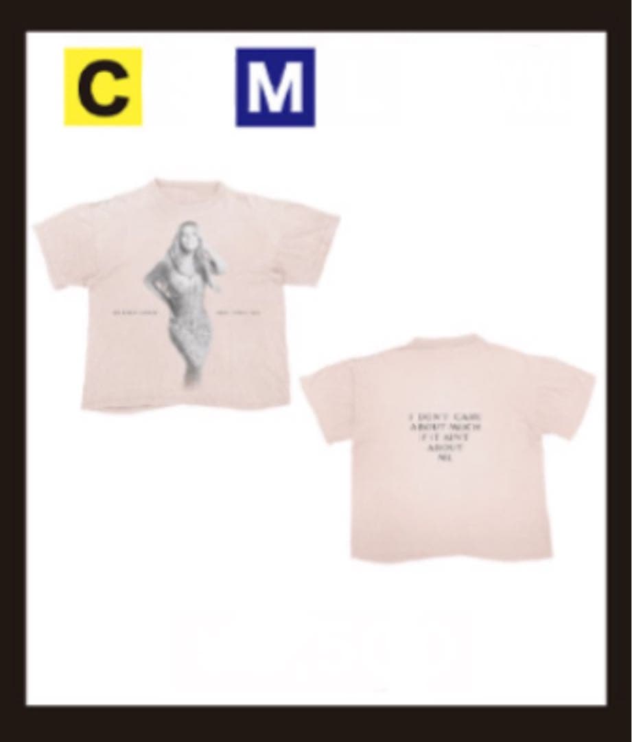 【新品】MARIAH CAREY Mサイズ Tシャツ 2025年LIVE