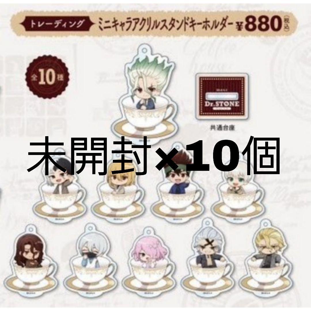 Dr.STONE アモカフェ ミニキャラ アクリル キーホルダー 10個セット