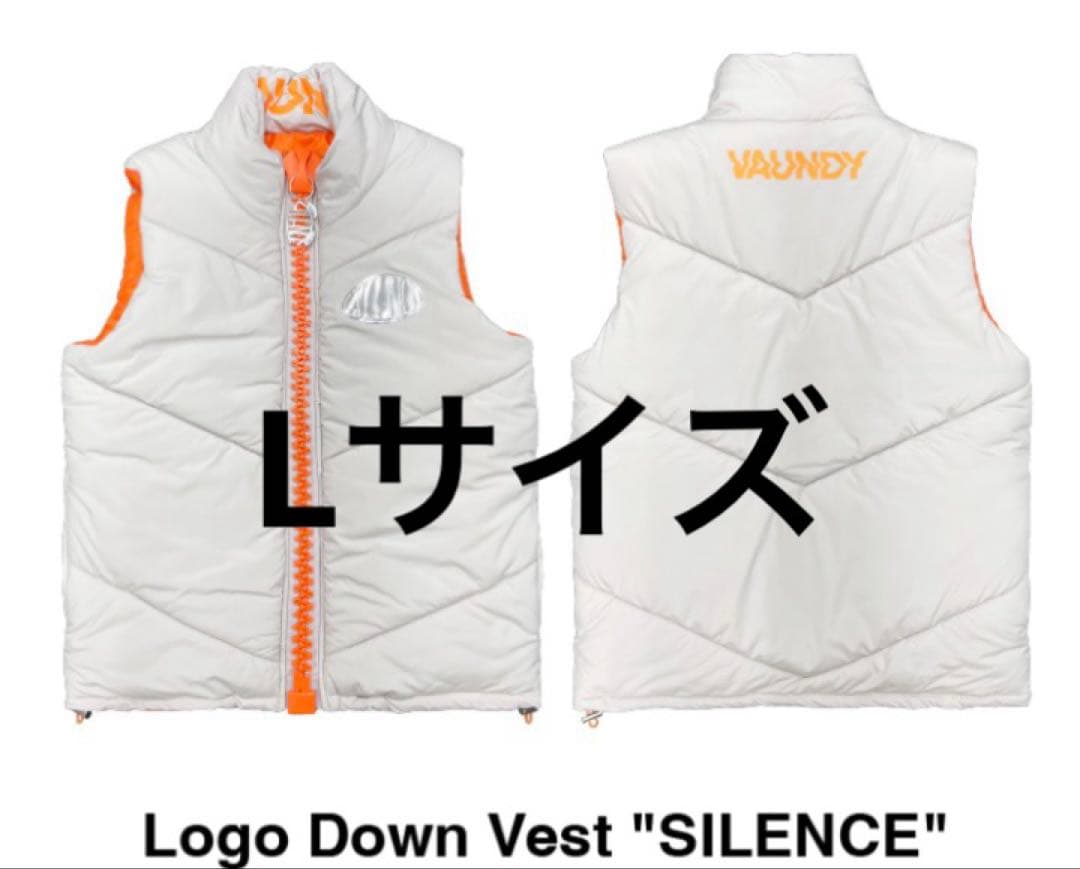 Vaundy Logo Down Vest ダウン SILENCE ドームツアー