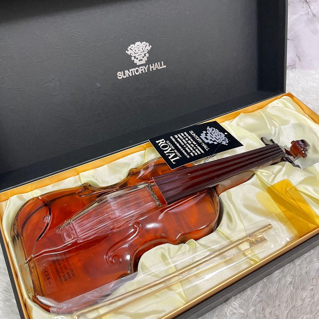 未開封 SUNTORY HALL  バイオリン型ウイスキー