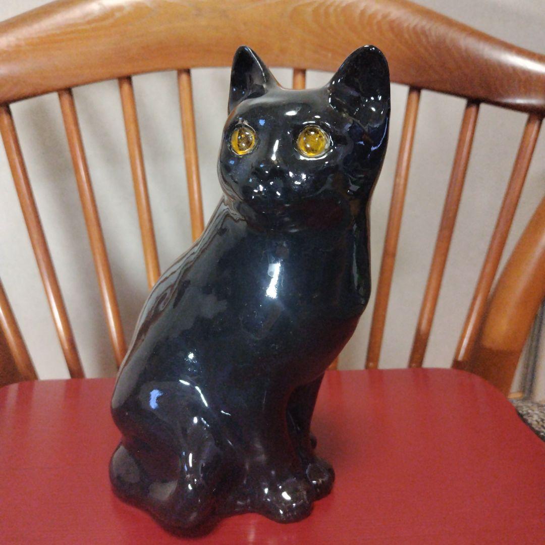 黒猫、ウィンスタンレイキャット（ケンジントンキャット）サイズ4、ビンテージレアー