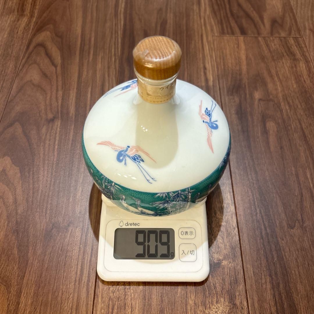 スーパーニッカ色絵ボトル　有田焼　陶器　ウイスキー特級　古酒