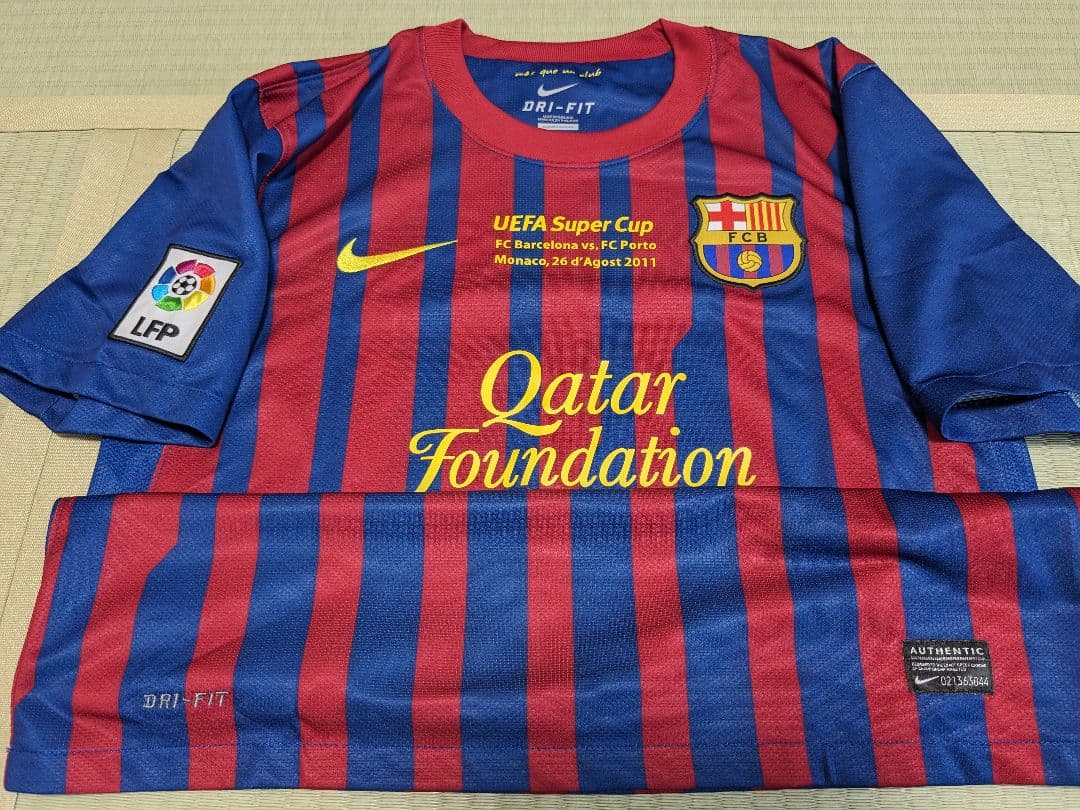 ２０１１シーズン　バルセロナ　メッシ　半袖　ユニフォーム