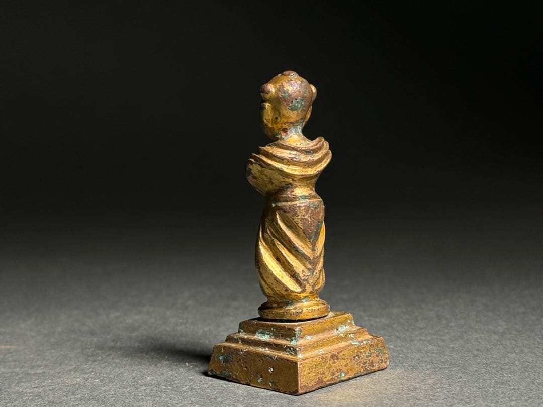 鍍金仏 詳細不明 中国 李朝 値引き交渉可能