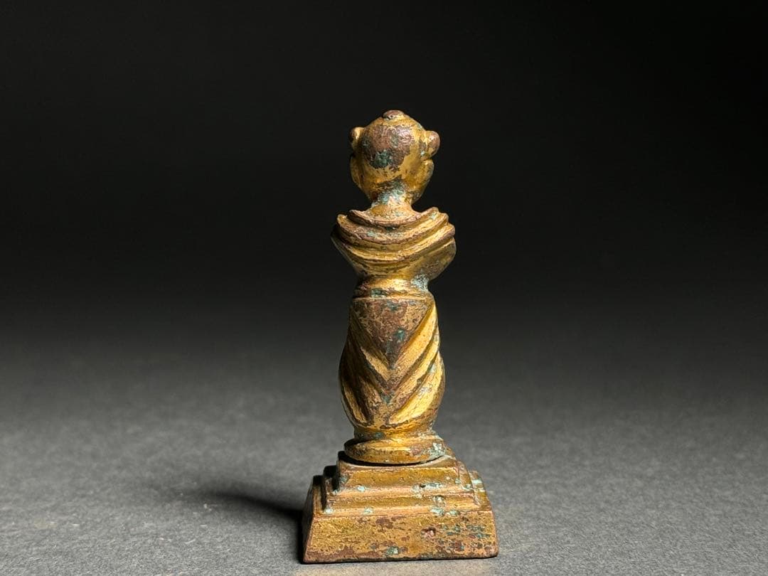 鍍金仏 詳細不明 中国 李朝 値引き交渉可能