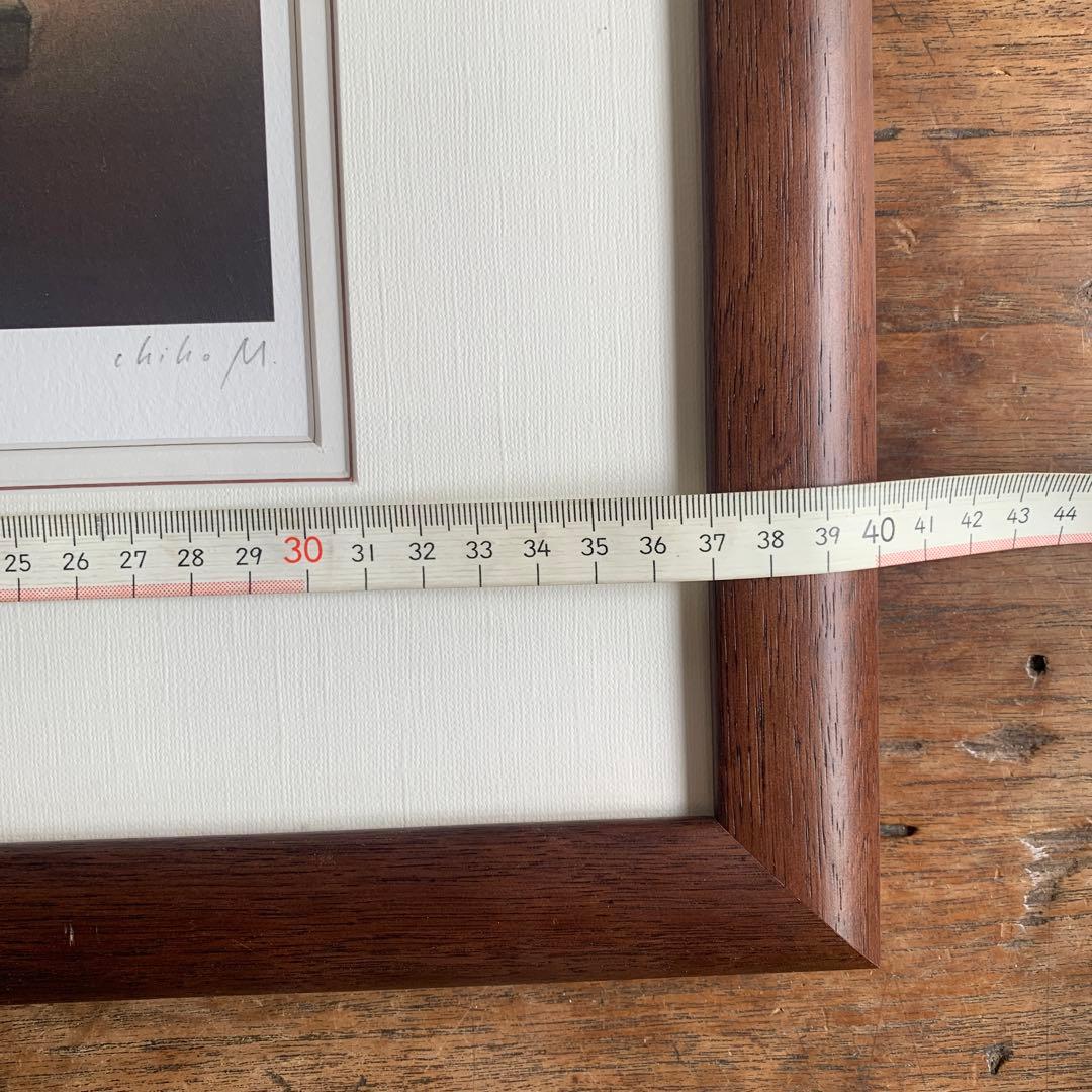 牧野千穂　「エドワードDの猫」　版画（ジクレー）