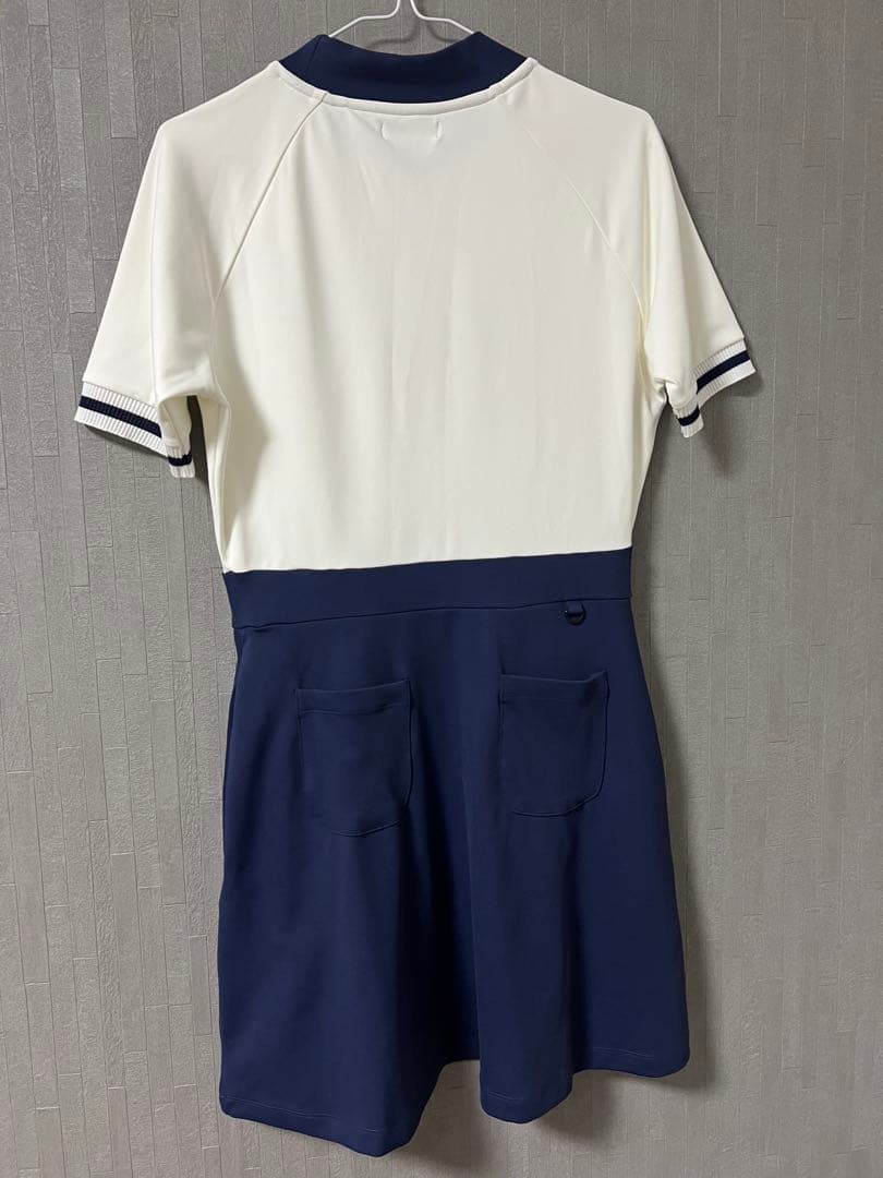 8G SHOOT ゴルフワンピース ネイビー/ホワイト