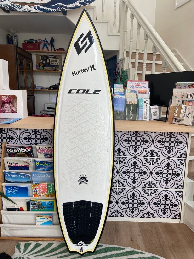 COLE ショートボード　FIRE FLY 6`0 FLEX LITE フィン付