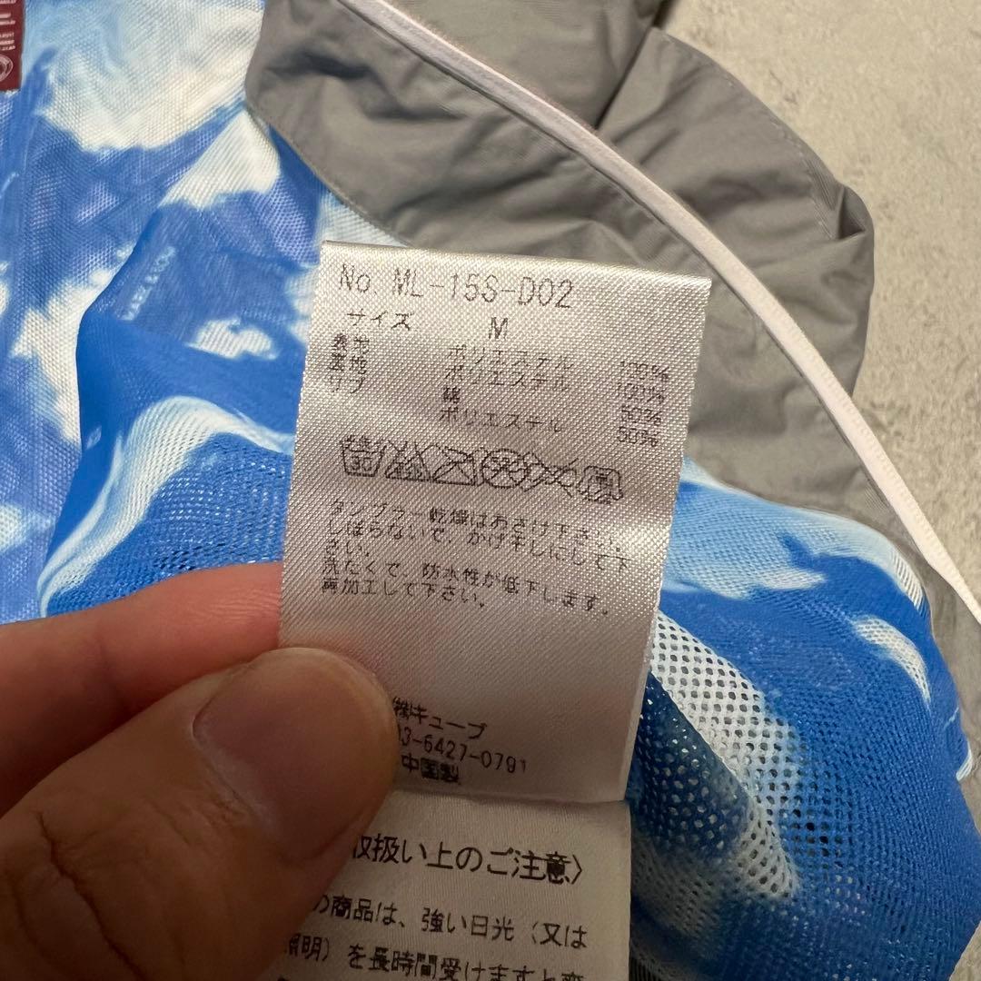 マークアンドロナ　ナイロンジャケット グレー　Mサイズ　ゴルフウェア