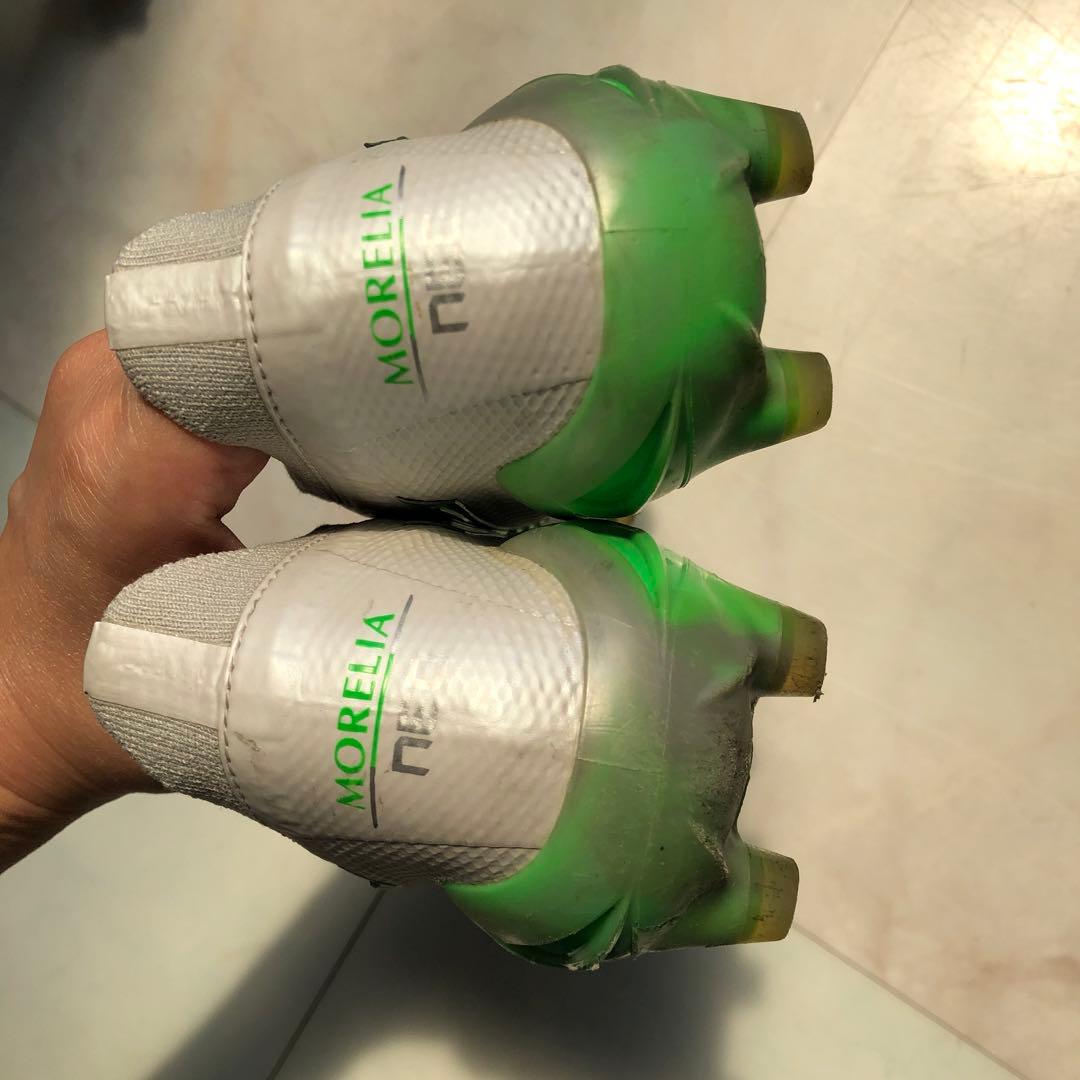 モレリア ネオ 4 b JAPAN ホワイト/グリーン