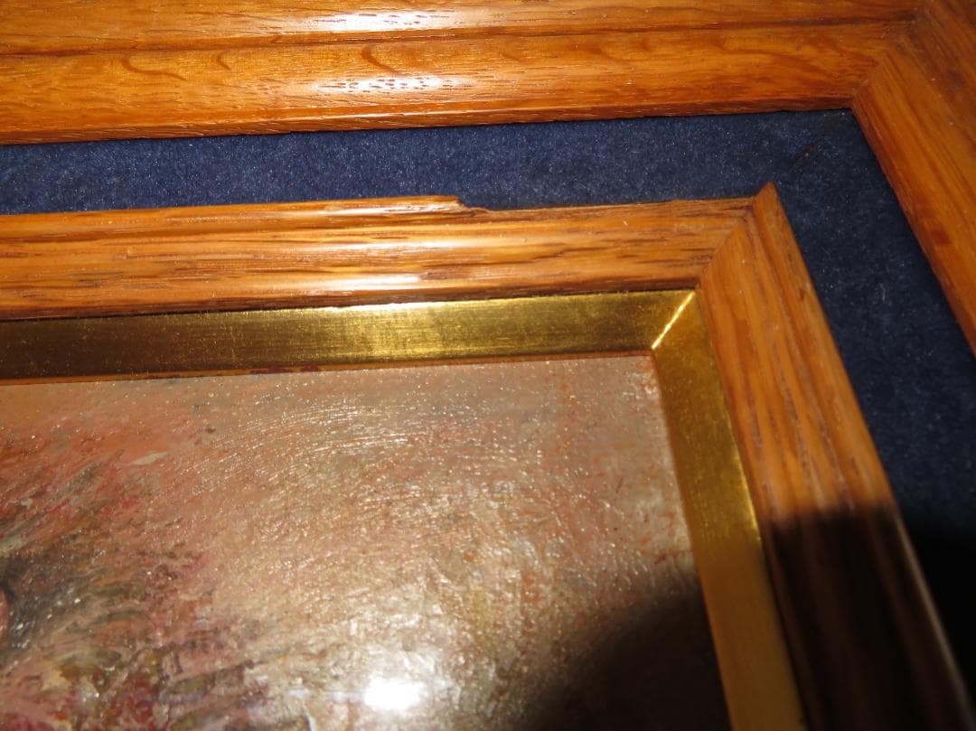 金田辰弘「ふくろう」油彩 SM 二紀会評議員 文部大臣賞 京都府文化功労賞