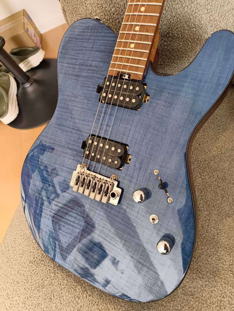 ギター BACCHUS TACTICS24-FM/RSM ST-BLU