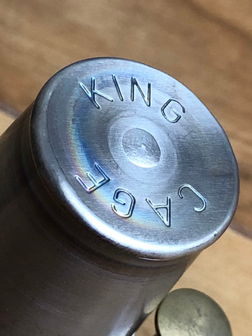 【レア！】KING CAGE(キングケージ)Barbell チタン 自転車ベル