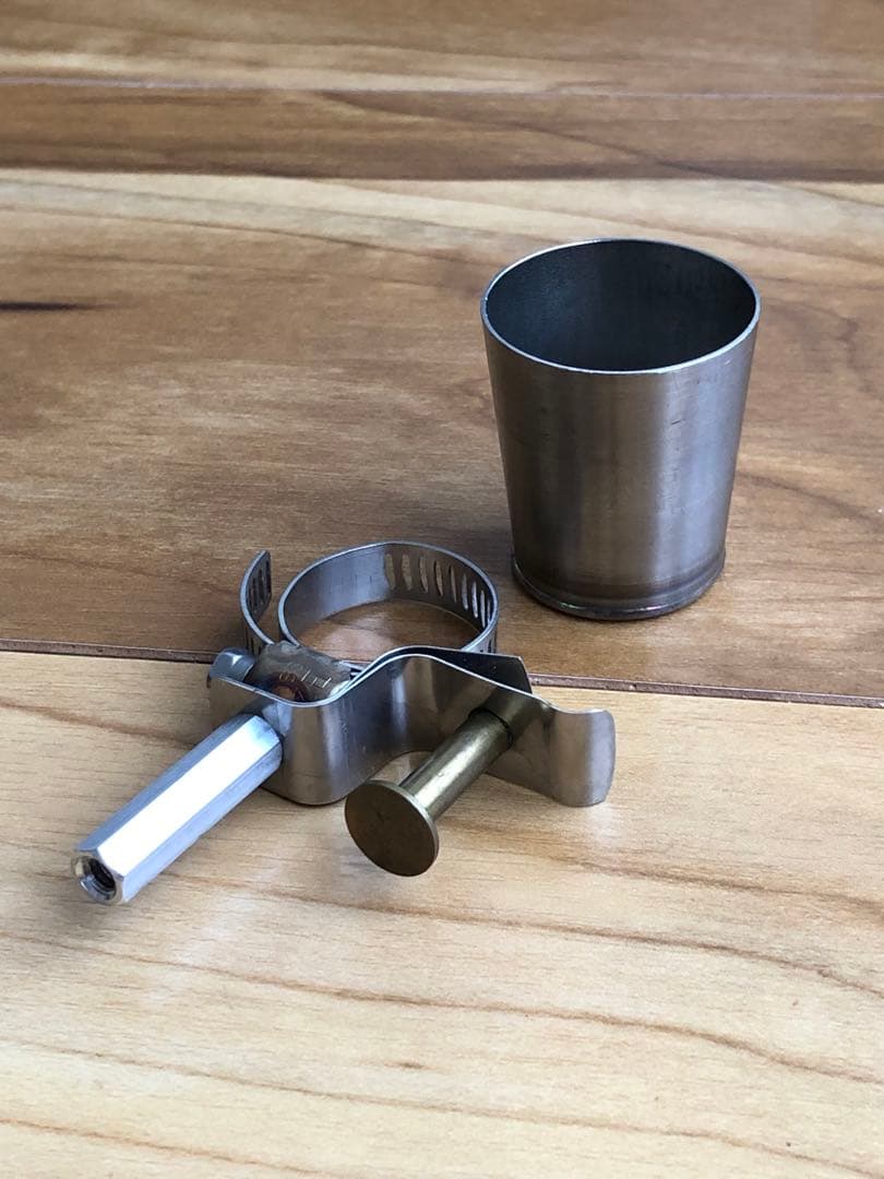 【レア！】KING CAGE(キングケージ)Barbell チタン 自転車ベル