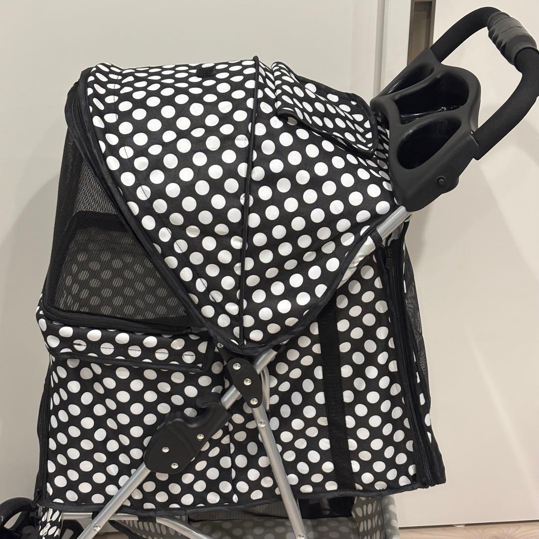 ペットカート 猫 犬 バギー 多頭用 カート 犬用ベビーカー 折りたたみ 四輪