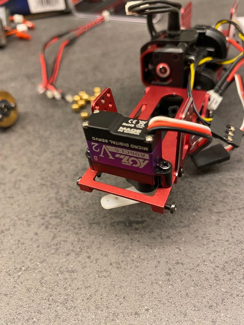 京商 ダイキャストフロントアクスルケース [MXW008]