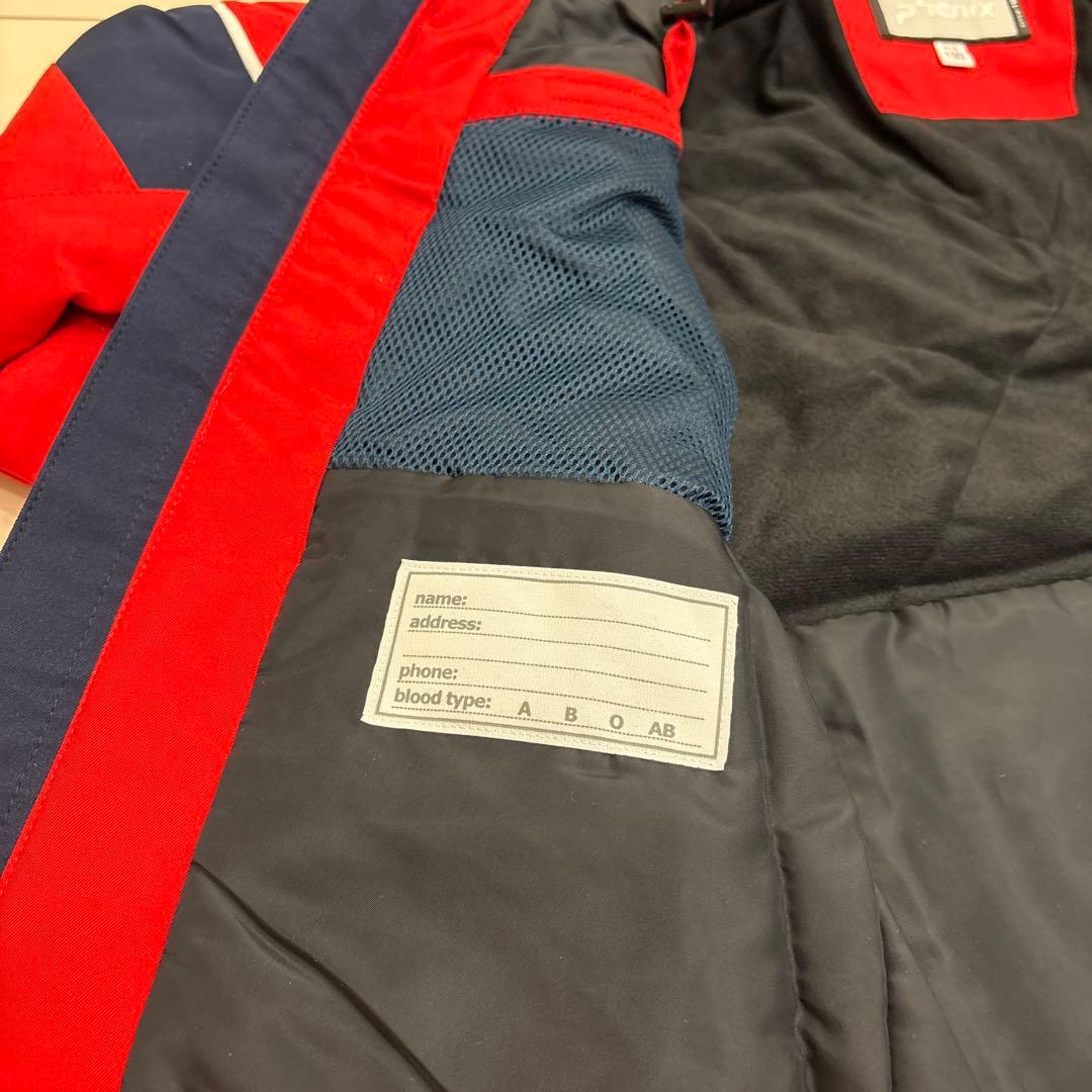 phenix スキーウェアセット サイズ130 赤/紺