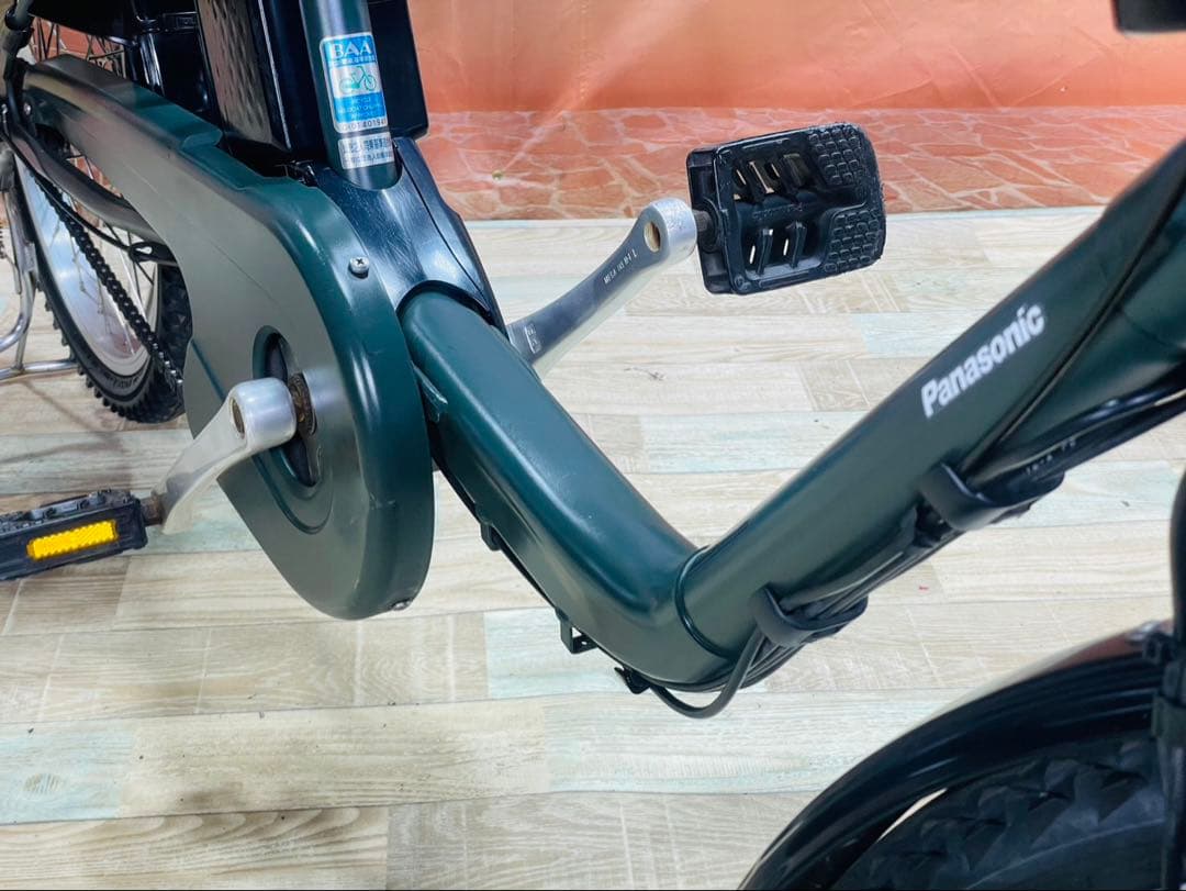 パナソニックギュット⭐️12AH！子供乗せ電動アシスト自転車Y3406