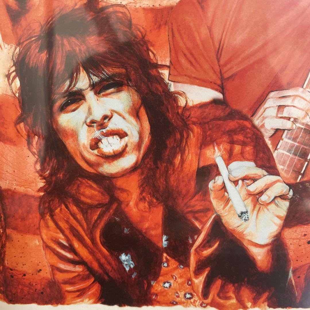 US UKミュージシャンポスター　額入り　　ニルヴァーナ　レッチリ　激レア　廃盤