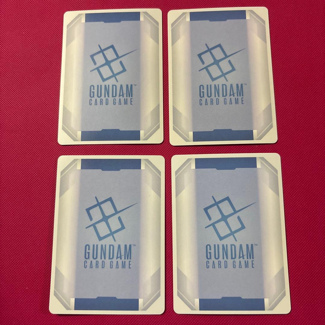 ガンダムカードゲーム　エールストライクガンダム　LR + パラレル 4枚セット