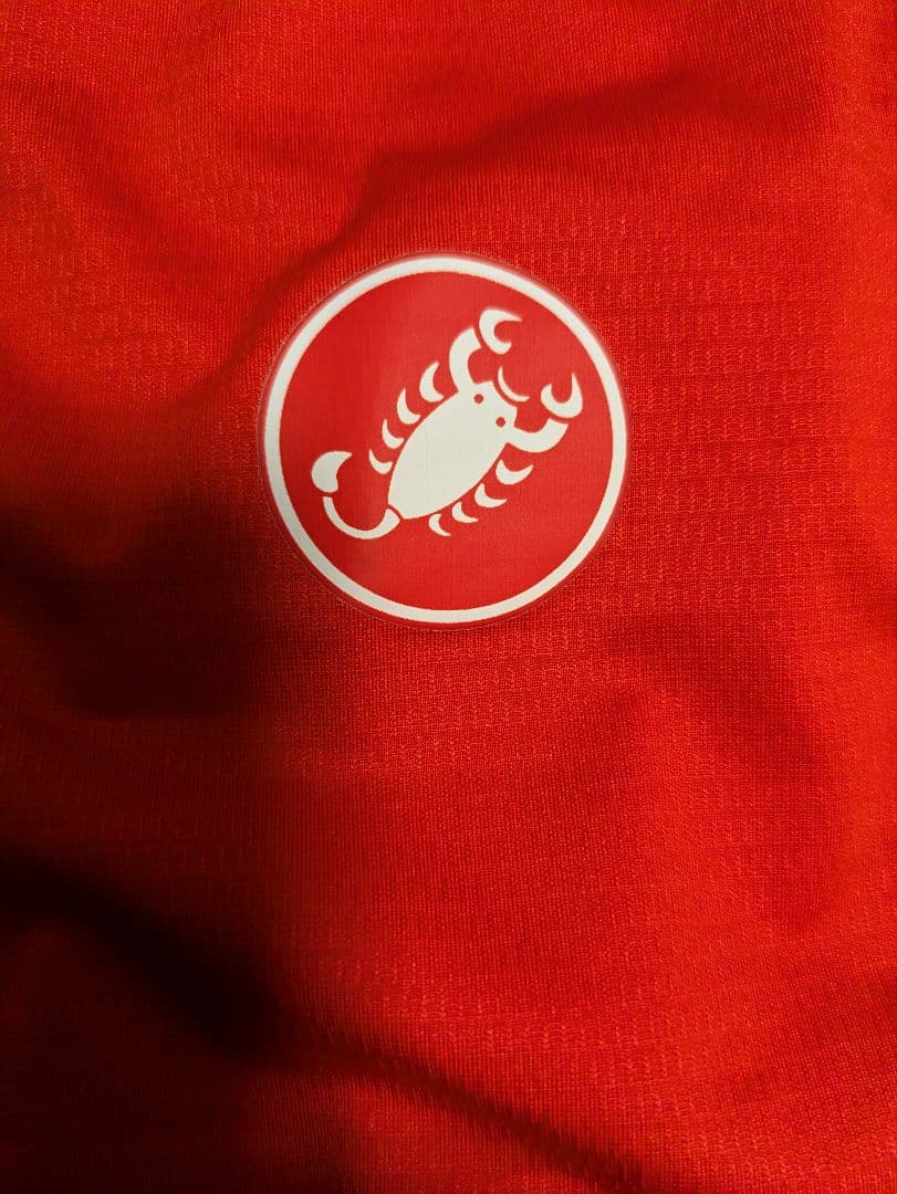 CASTELLI PRO THERMAL MID VEST ポンペイアレッド L