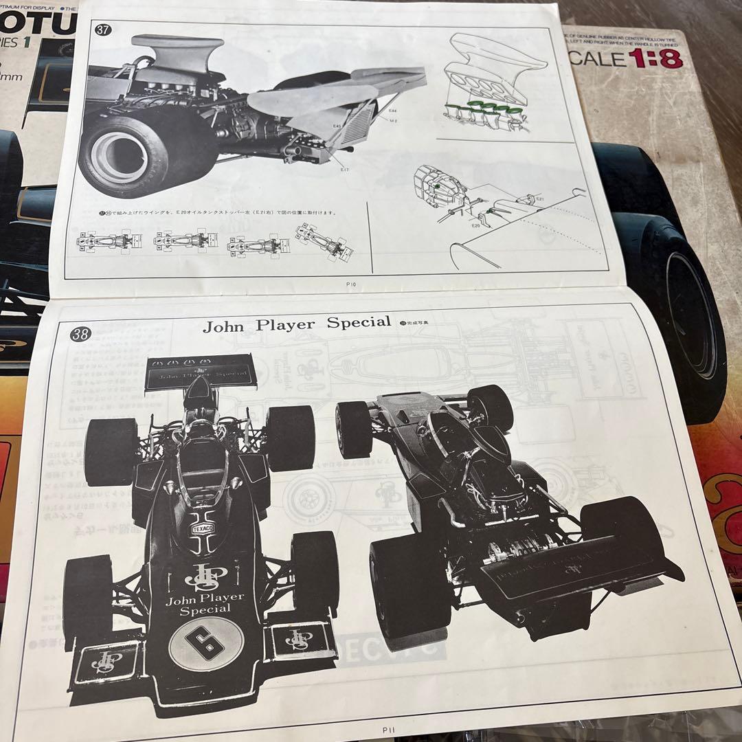 超貴重！　永代　1/ 8 ロータス72D John Player Special