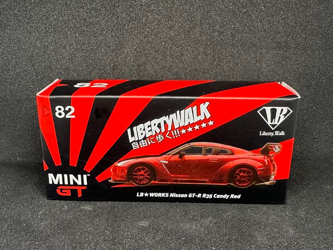 MINI GT ▶︎82 LB★WORKS Nissan GT-R R35