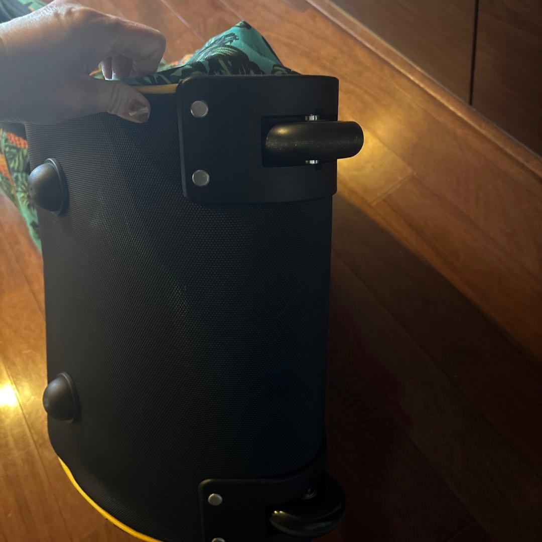 パイナップル柄キャディバッグ カバータイヤとクッション付きTOURTRE