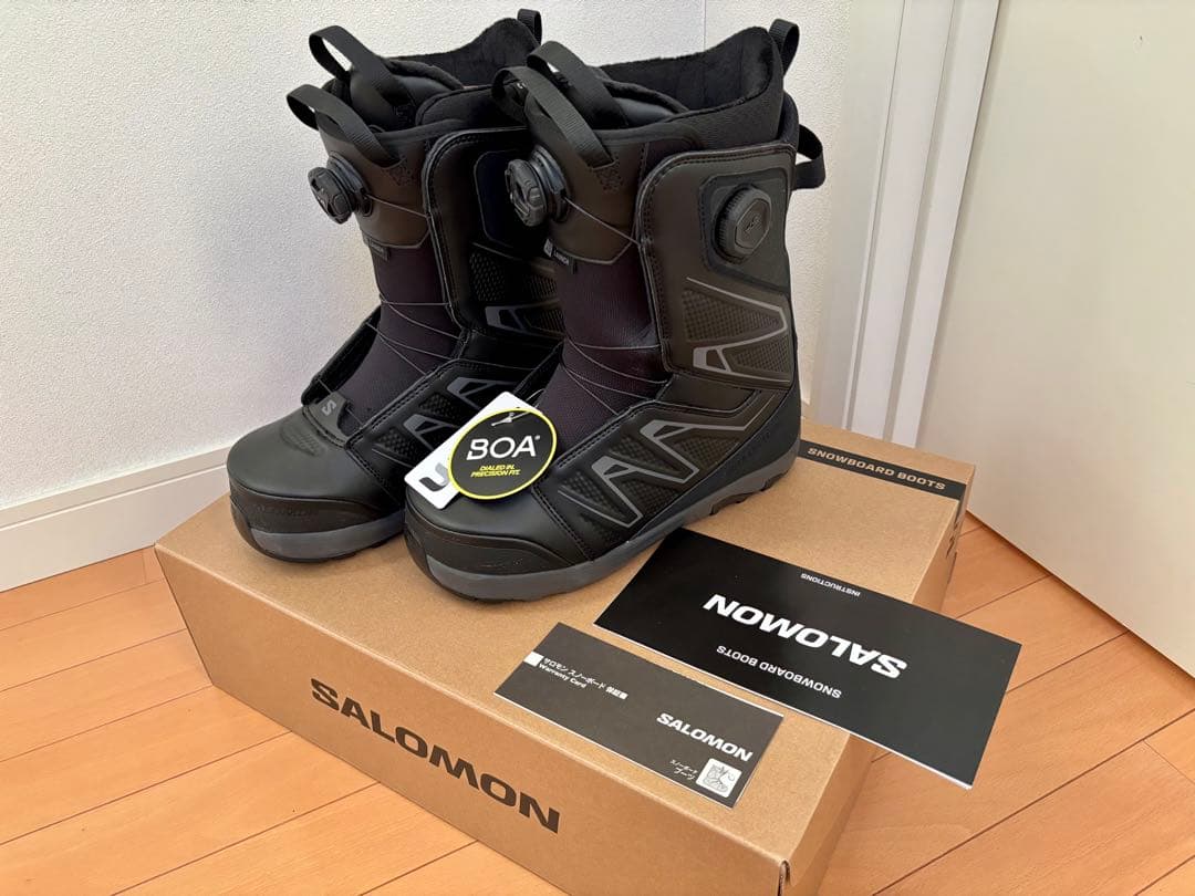 SALOMON LAUNCH BOA SJ BOA 27.0cm ブラック