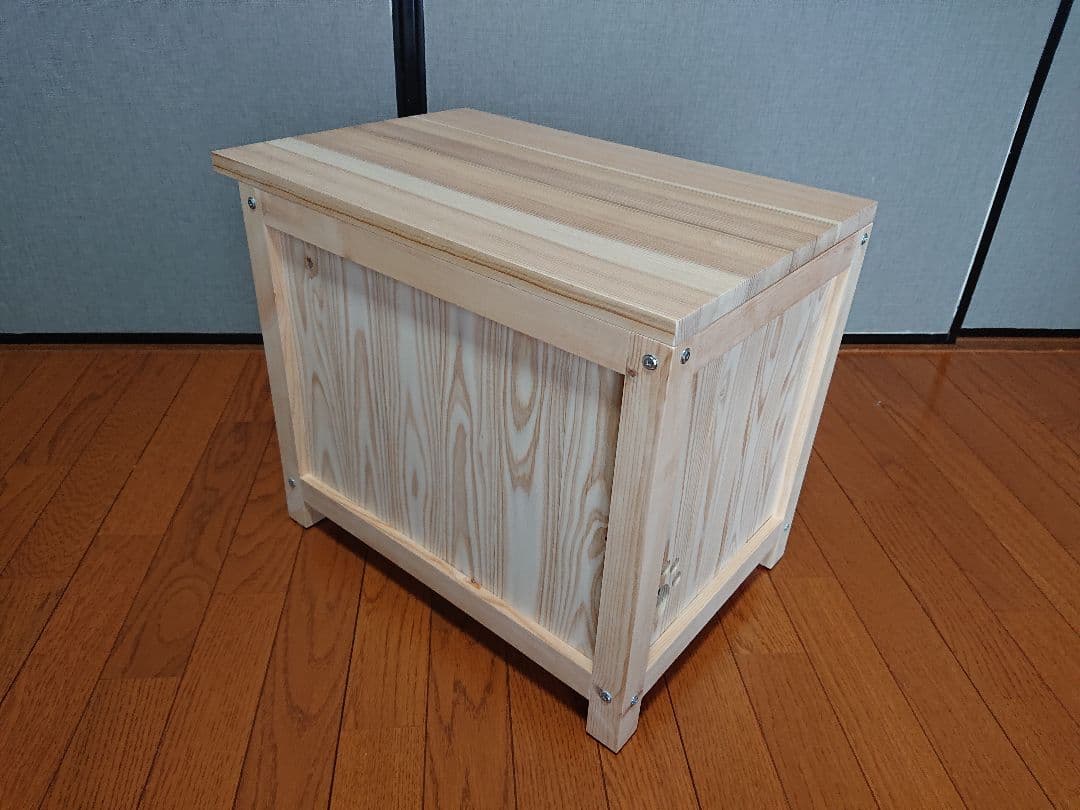 ⑯♥サイドテーブル★キャットハウス★小屋★無垢★ネコ★手作り猫ハウス