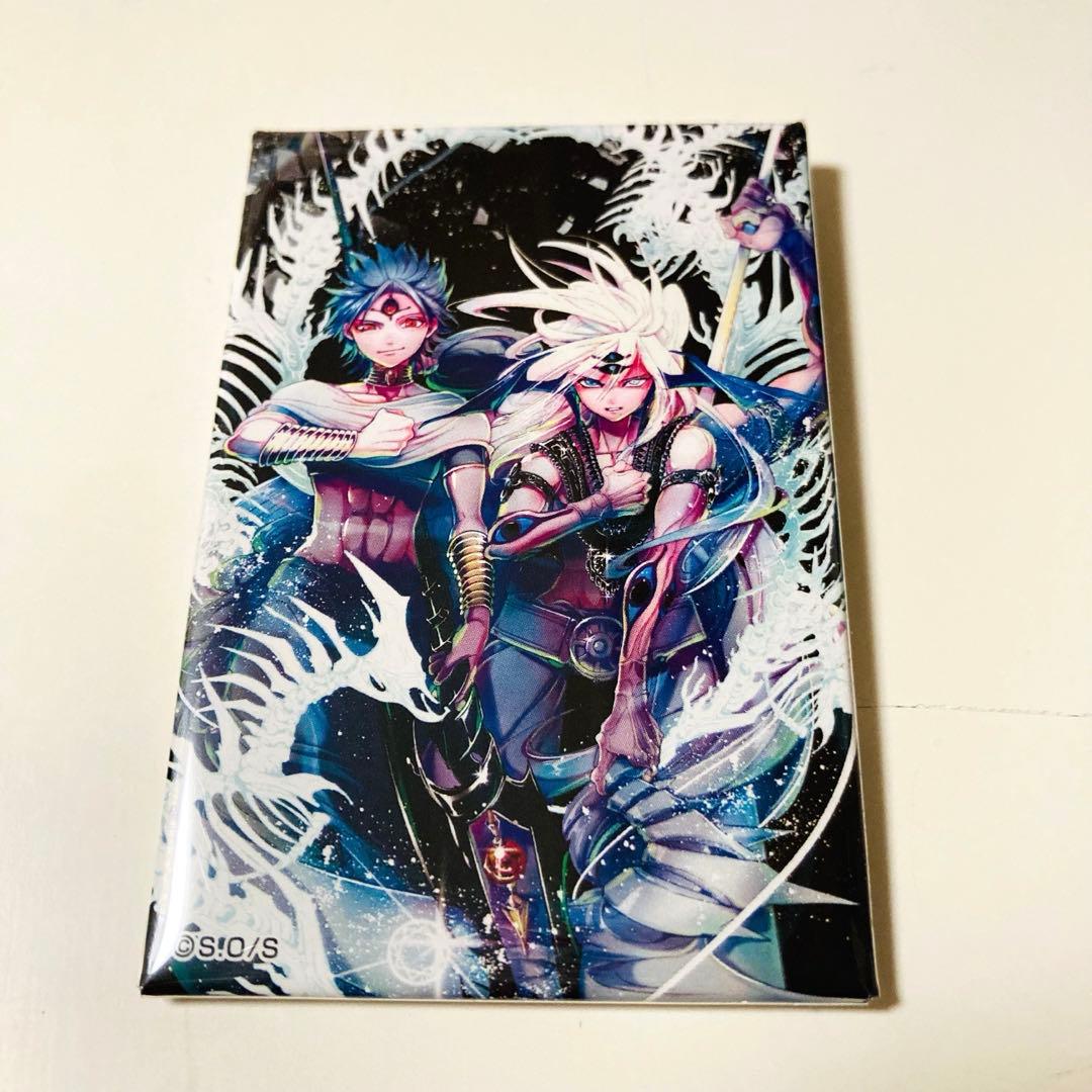 美品✳️マギ『練白龍&ジュダル イラスト缶バッジコレクション』大高忍／26巻表紙