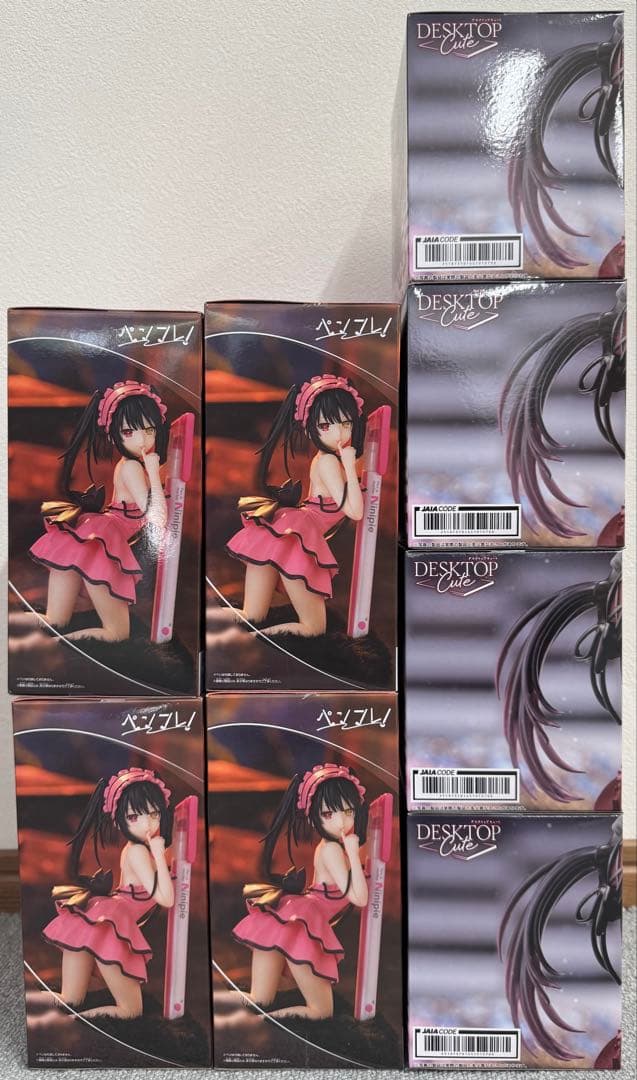 デート・ア・ライブ 時崎狂三 プライズフィギュア 2種8点セット
