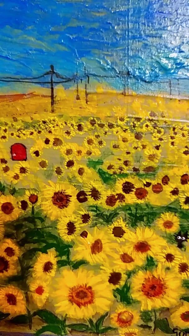 猫の絵　シリーズ扉その②