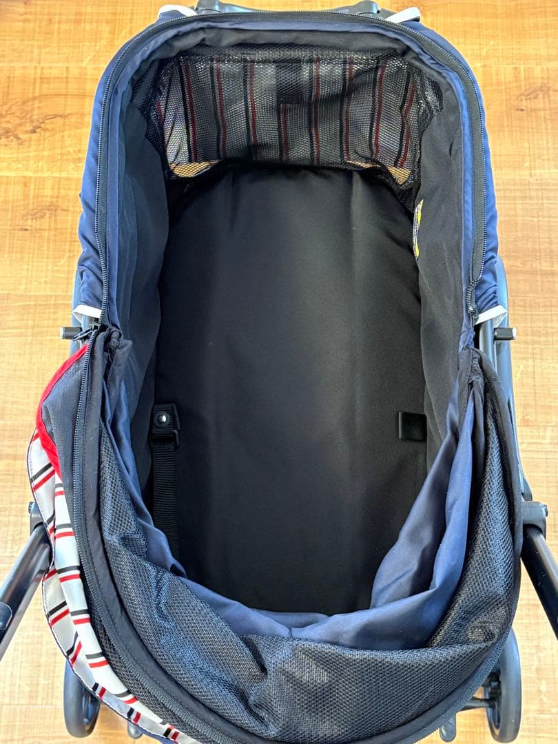 【美品/肩ベルト・取扱い説明書】コムペット ミリミリライトαEGロング ネイビー